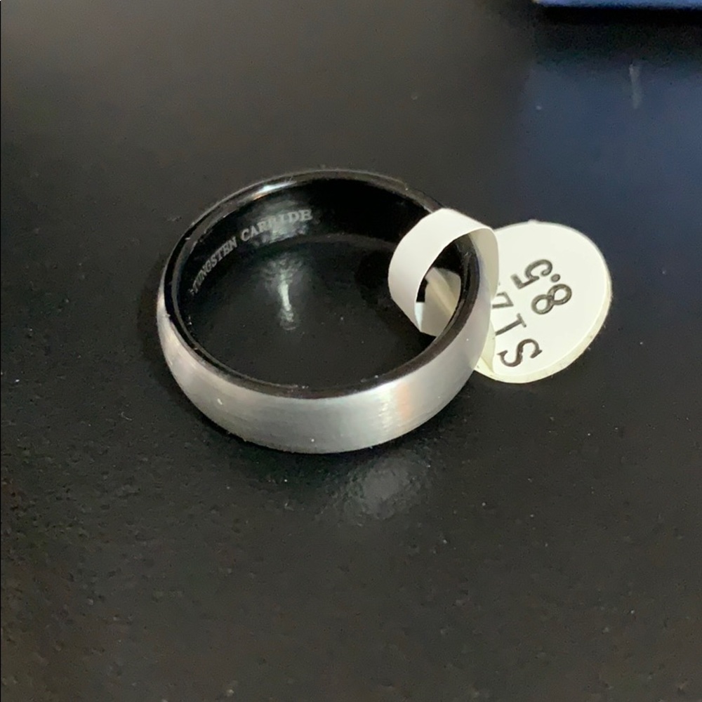 Wedding/Anniversary Band Tungsten Carbide - Picture 2 of 10
